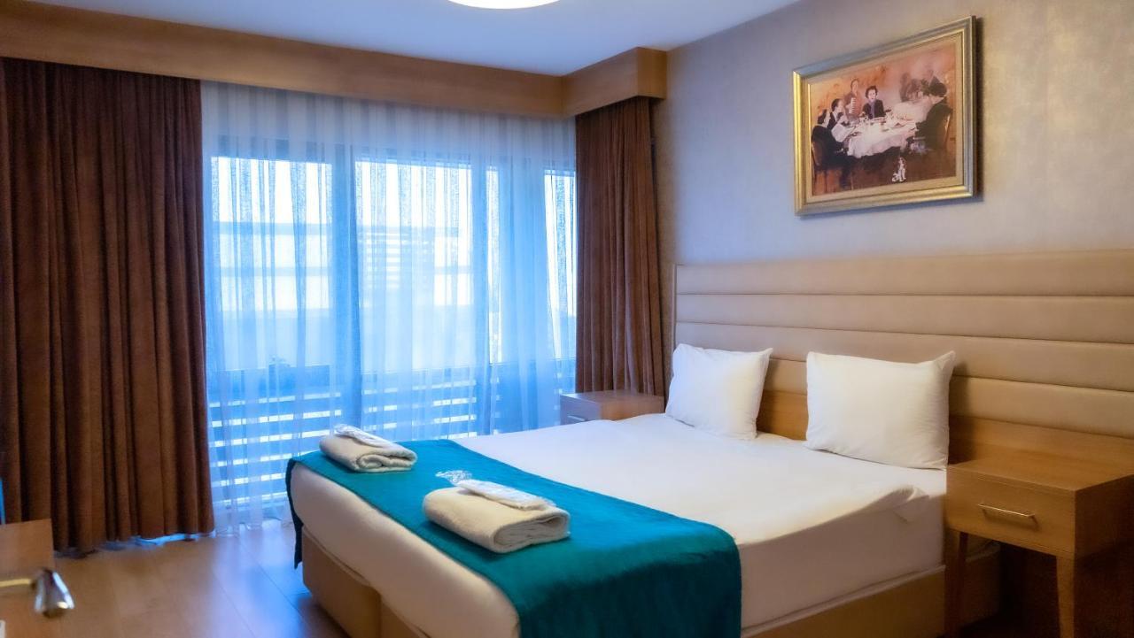 Bursa Suites Apart Otel Esterno foto A bedroom at the hotel